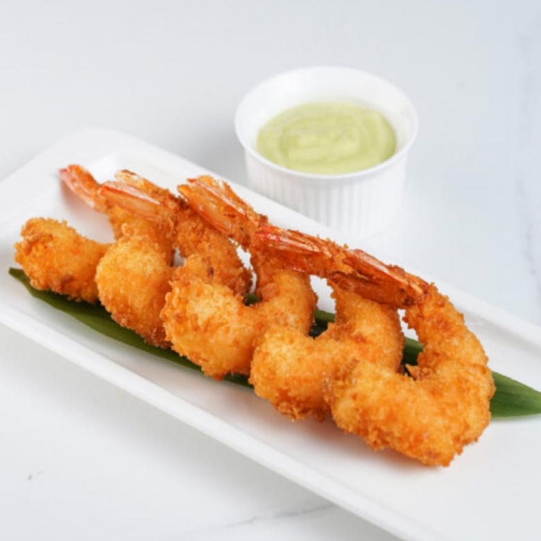 Креветки темпура