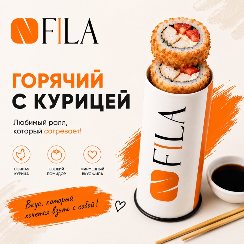Горячий с курицей