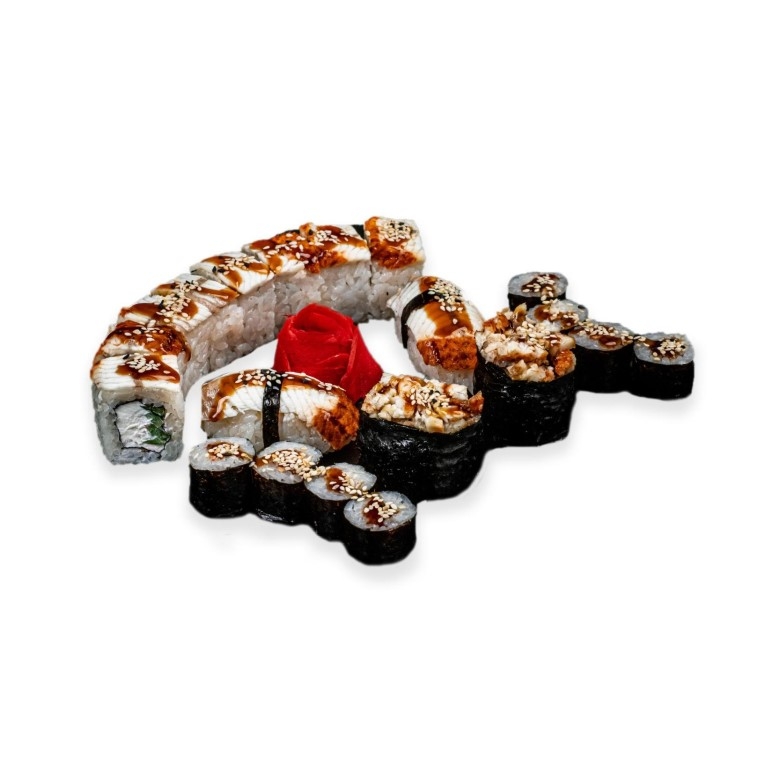 Ассорти с угрём