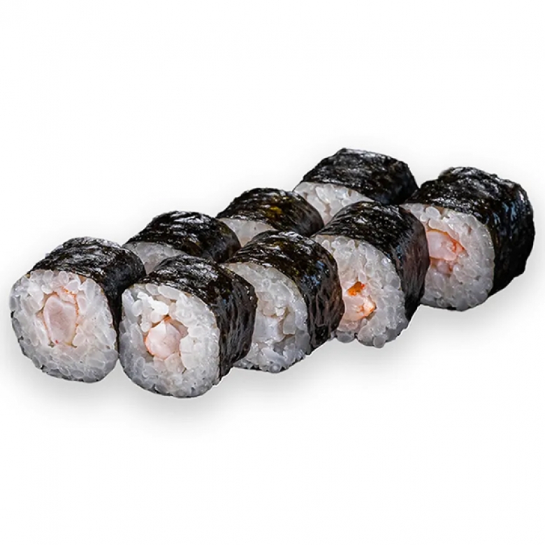 Маки с креветкой