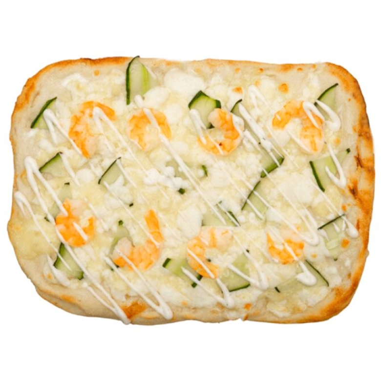 Римская пицца Сливочная креветка