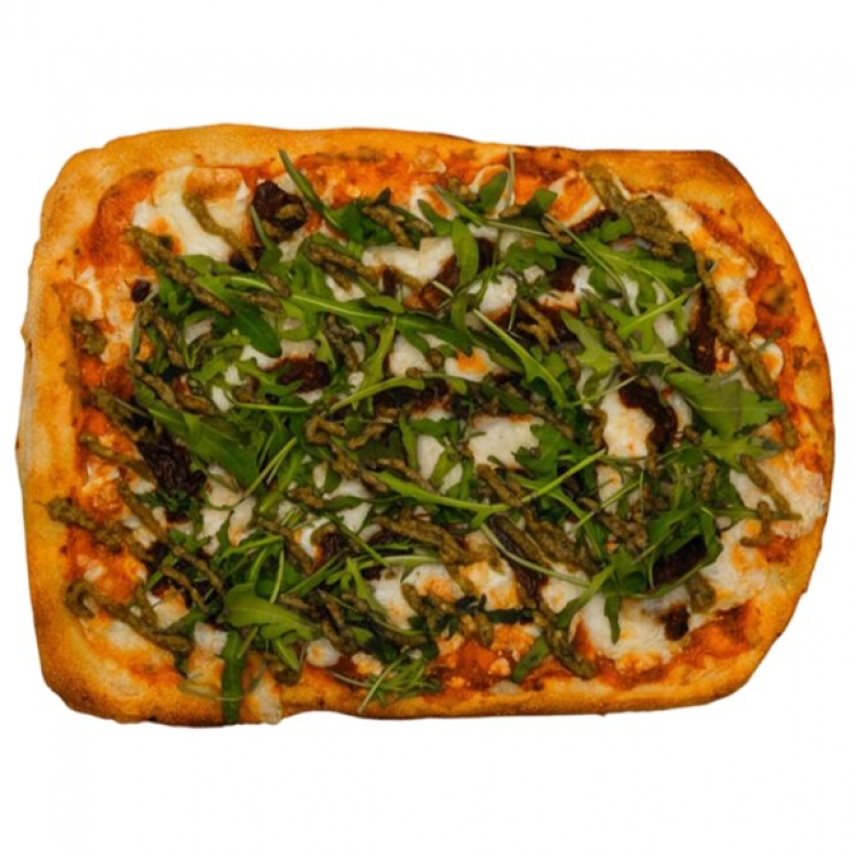 Римская пицца Куриная с соусом песто