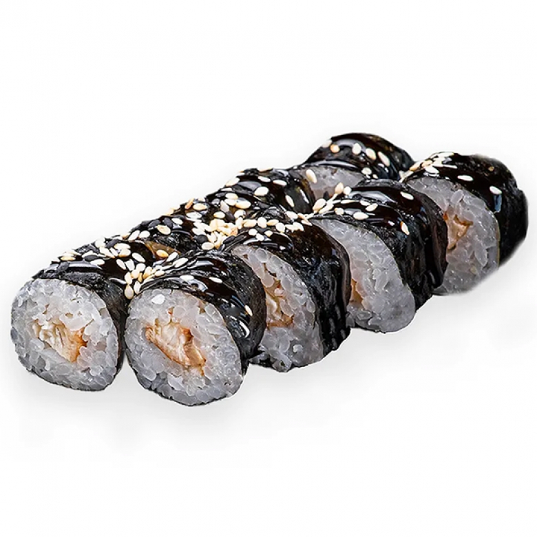 Маки с угрем